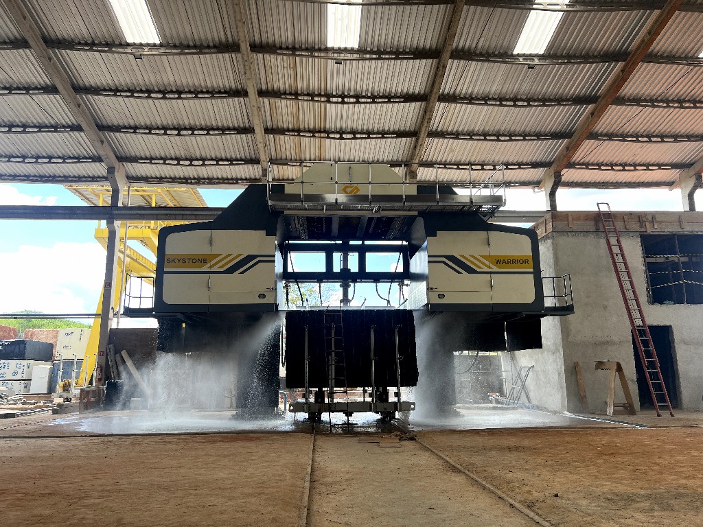 Skystone machine running in Brazil